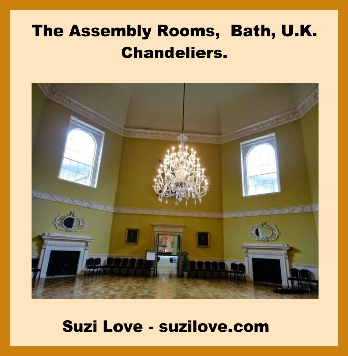 Bath_The Assembly Rooms, Bath, U.K. Chandeliers.