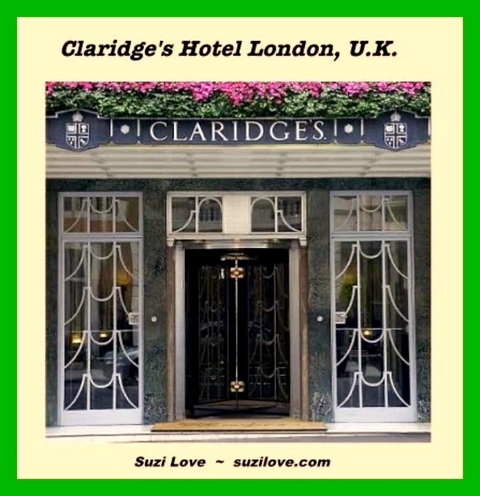 Claridge's Hotel, London, U.K. 