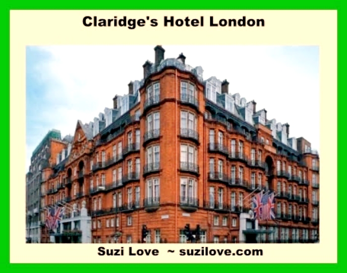 Claridges_Red Brick Claridge's Hotel, London, U.K.