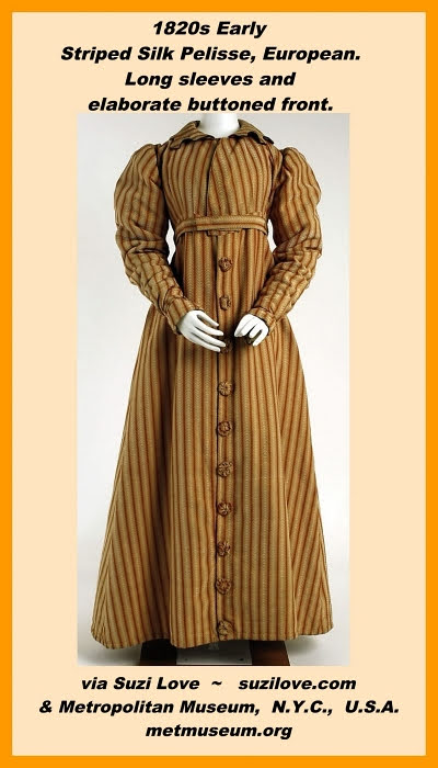 1820s_Early_Front_ StripedSilkPelisseEuropean_metmuseum