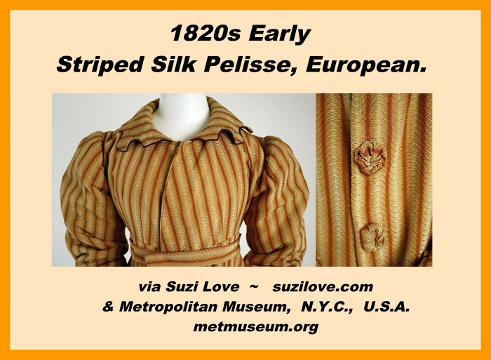 1820s_Early_BodiceButtons_ StripedSilkPelisseEuropean_metmuseum