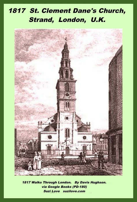 1817 Walks Through London By David Hughson. via Google Books (PD-180) In Bridgerton and Jane Austen times.