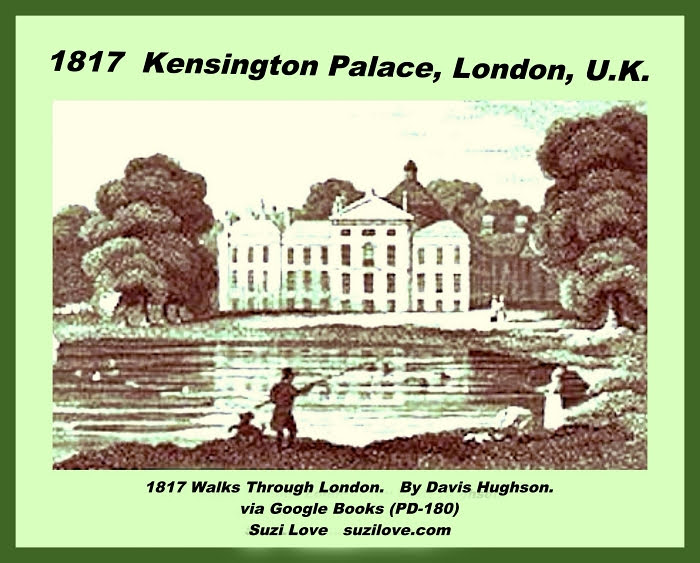 1817 Walks Through London By David Hughson. via Google Books (PD-180) In Bridgerton and Jane Austen times.